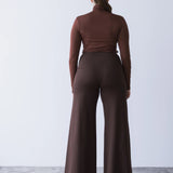 Ripley Rader | Modal Turtleneck - Cocoa
