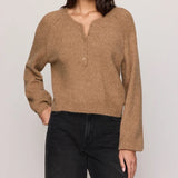 Z Supply | Westmont Henley Sweater - Golden Caramel