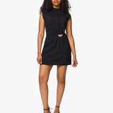 Habitual | Sleeveless Dress with Hardware - Jet Black
