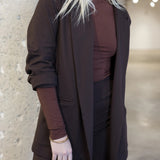 Ripley Rader | Modal Turtleneck - Cocoa