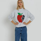 Sunny Somewhere | NYC Apple Bite Mockneck