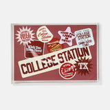 Tart by Taylor | College Station Small Tray - Tailgate Collection
