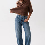 Pistola | Donny rolled Hem Boyfriend Jean - Wilcox