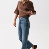 Pistola | Donny rolled Hem Boyfriend Jean - Wilcox