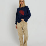 Sunny Somewhere | Varsity Track & Field Raglan Crew