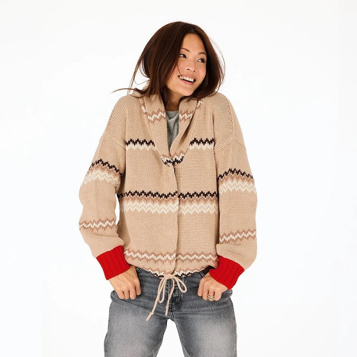 Kerri Rosenthal | Shawl Collar Ker-Isle Cardigan - Multi