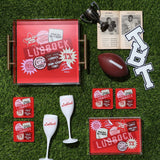 Tart by Taylor | Lubbock Coasters - Tailgate Collection Set of 4