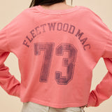 Daydreamer | Fleetwood Mac Sporty Meet & Greet L/S - Blossom