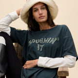 Daydreamer | Roughin It Merch Two-Fer Tee - Vintage Black Combo