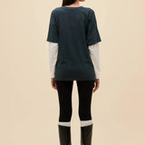 Daydreamer | Roughin It Merch Two-Fer Tee - Vintage Black Combo
