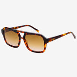 Freyrs | Havana Aviator Acetate Sunglasses - Tortoise