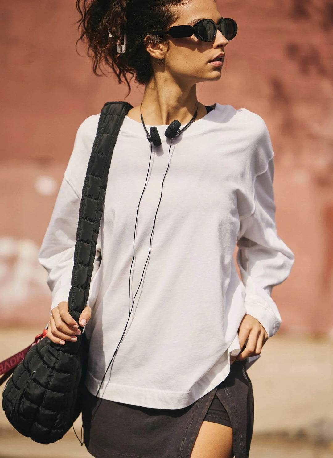 BLACK FRIDAY -FP Movement | Hustle Layer Tee - White