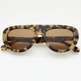 Freyrs | Jetsetter Aviator Acetate Sunglasses - Milky Tortoise