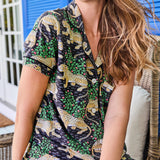 Printfresh | Bagheera Pima Modal Knit Short PJ Set - Ink