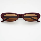 Freyrs | Sophie Acetate Women's Sunglasses - Burgundy