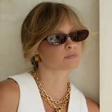 Freyrs | Sophie Acetate Women's Sunglasses - Burgundy