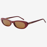 Freyrs | Sophie Acetate Women's Sunglasses - Burgundy