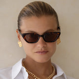 Freyrs | Mia Acetate Women's Sunglasses - Brown Tortoise