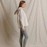Perfect White Tee | Mimi Heavier Fleece Hoodie - Sugar