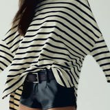We The Free | Two Sense L/S Top - Ivory Combo