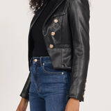 Dear John | Rosalie Jacket - Black Regalia