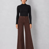 Dear John | Fiona Wide Leg Jean - Dark Oak