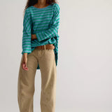 We The Free | Two Sense L/S Top - Blue Combo