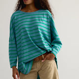We The Free | Two Sense L/S Top - Blue Combo