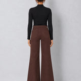 Dear John | Fiona Wide Leg Jean - Dark Oak