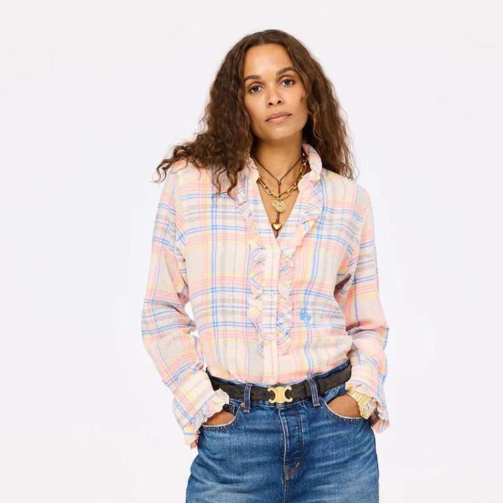 Kerri Rosenthal | Molly Plaid Shirt - Multi