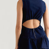 Free People | Slow Burn Denim Mini - Ultramarine Wash