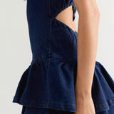 Free People | Slow Burn Denim Mini - Ultramarine Wash