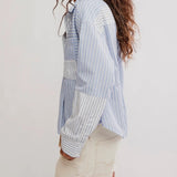Free People | Annie Babydoll Top - Ivory Combo