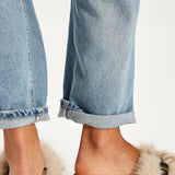 Free People | Frankie Faux Fur Slide - Oatmeal
