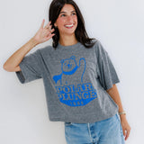 Sunny Somewhere | Polar Plunge Boyfriend Tee - Heather Grey