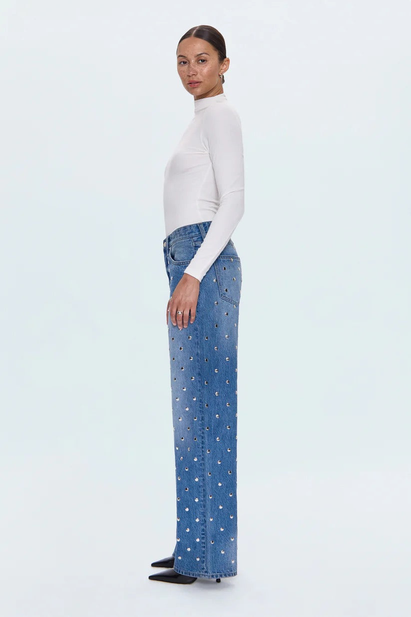 Pistola | Hendrix High Rise Baggy Jean - Charmed