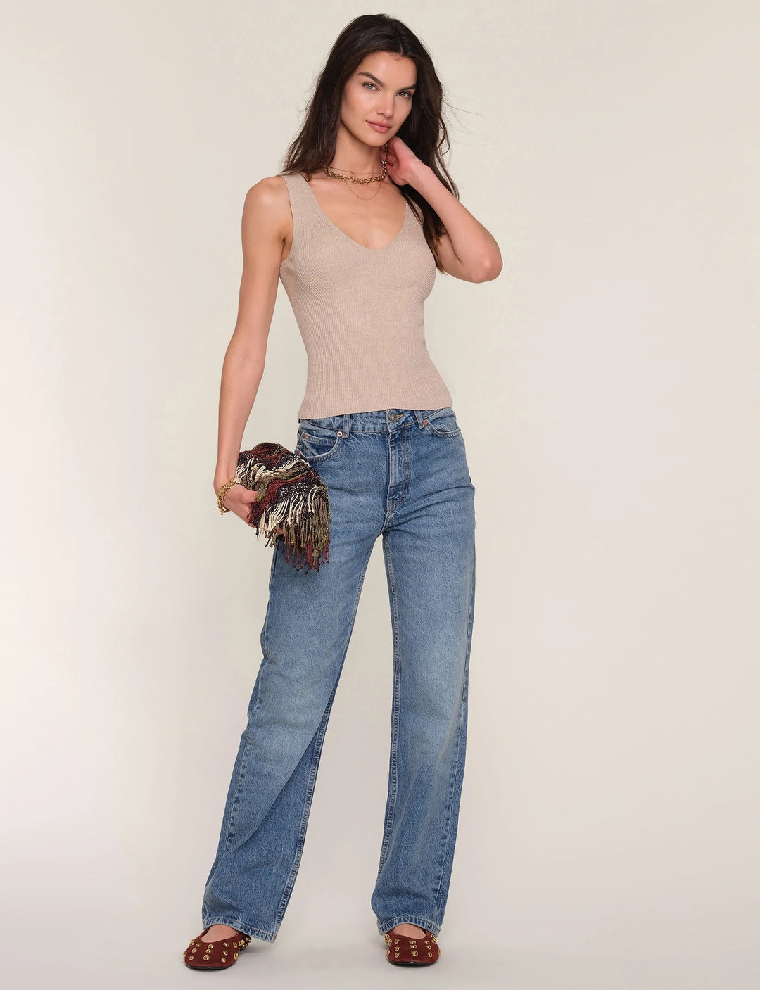 Heartloom | Indra Top - Champagne