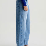 AG Jeans| Hattie High Rise Barrel - Blueprint