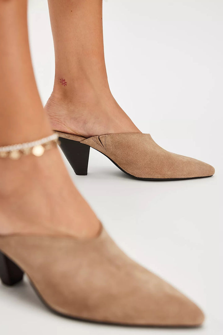 Free People | Stellar Mule - Faded Saddle Suede