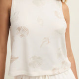 Z Supply | Warmer Days Shell Tank - Vanilla Ice