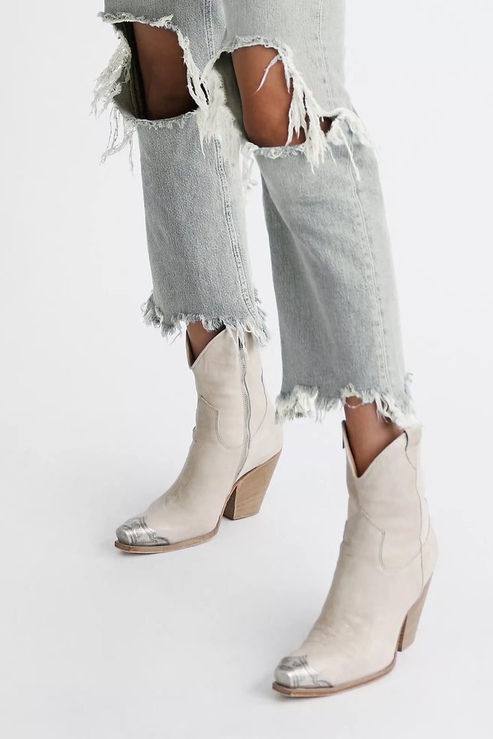 Free People | Brayden Western Boot - Bone