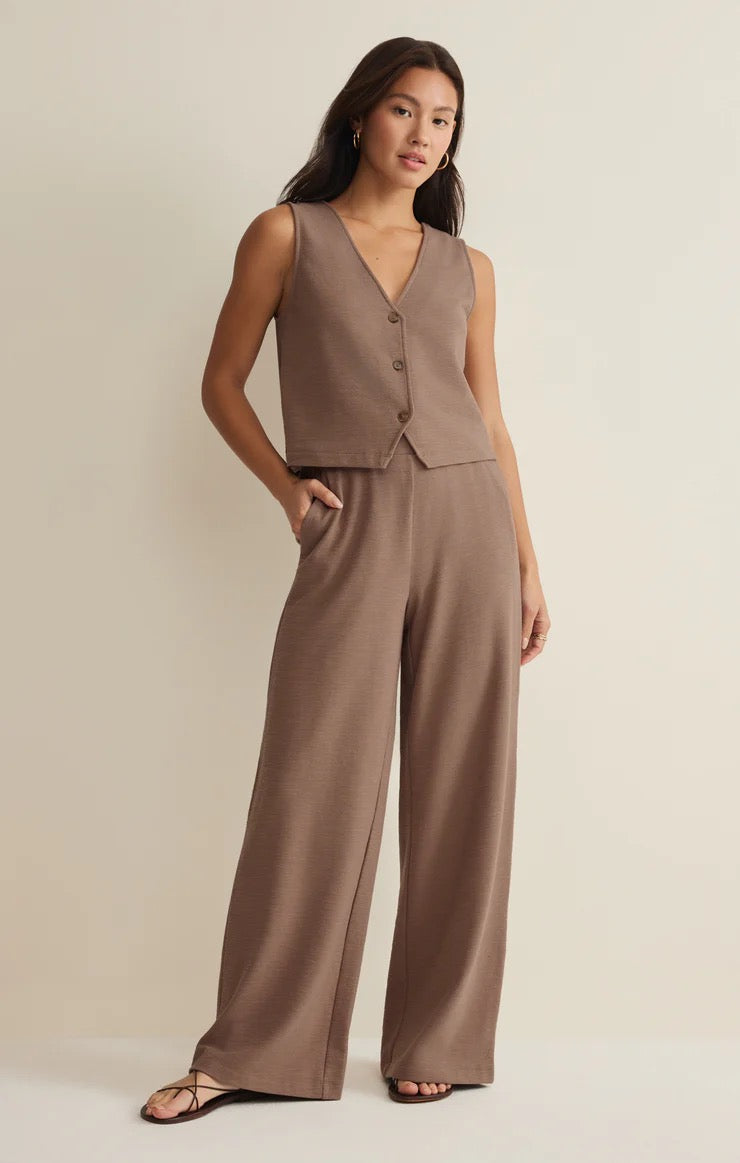 Z Supply | Andre Wide Leg Pant - Milk Shake