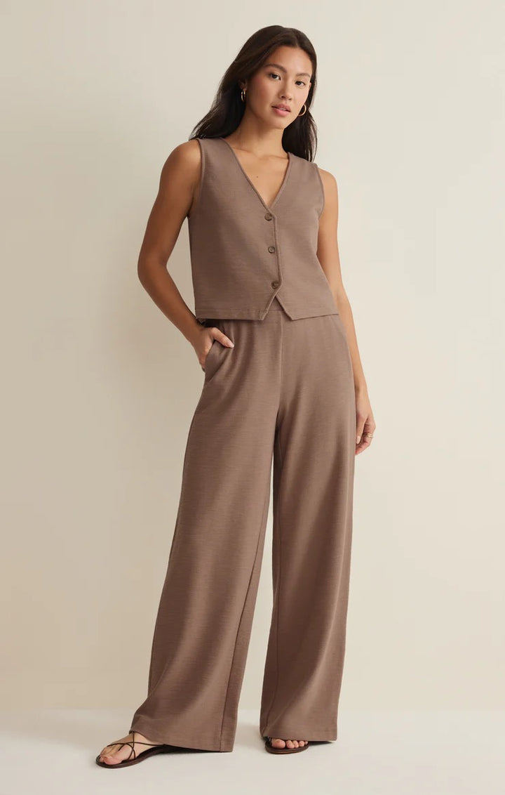 Z Supply | Andre Wide Leg Pant - Milk Shake