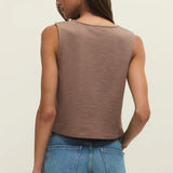 Z Supply | Noelle Textured Tank Top - Milk Shake