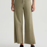 AG Jeans | Saige Wide Leg Crop Jean - Dusty Sage