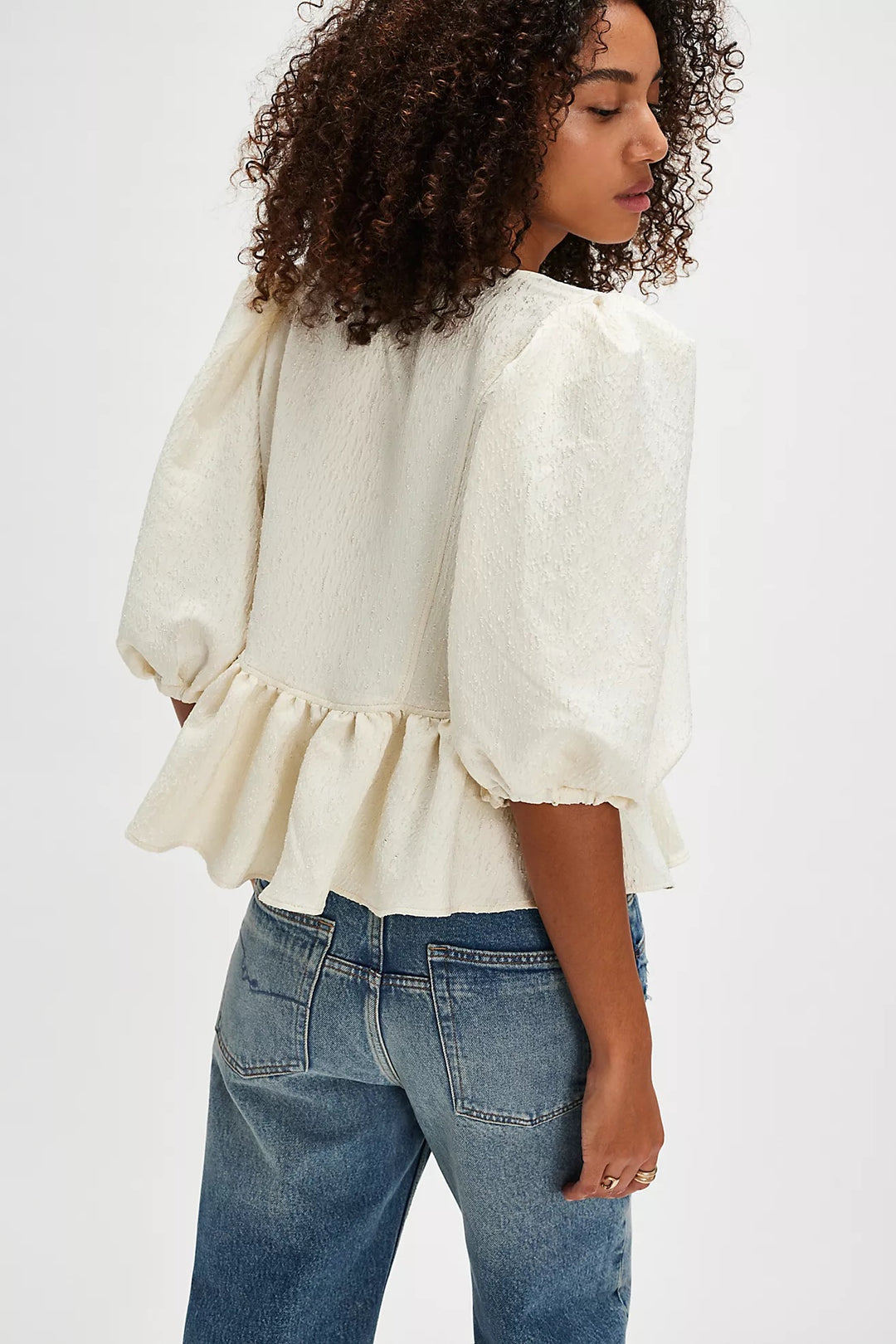 Free People | Pamela Bow Top - White Alyssum