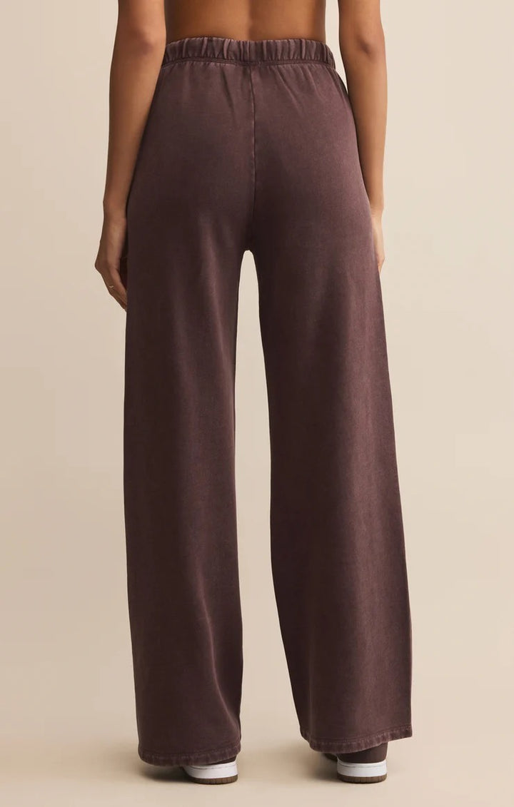 Z Supply | Hunter Knit Pant - Chocolate Cherry