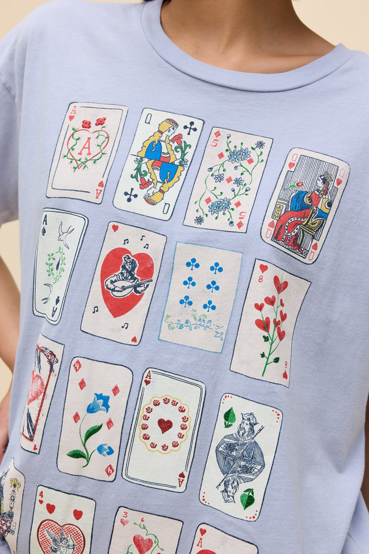 Daydreamer | Cards For Dreamers Merch Tee - Lavender Sky