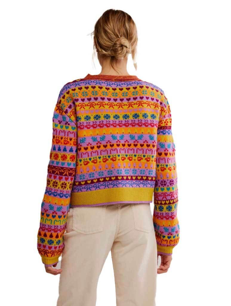 Free People | Favorite Things Sweater - Bright Confetti Combo