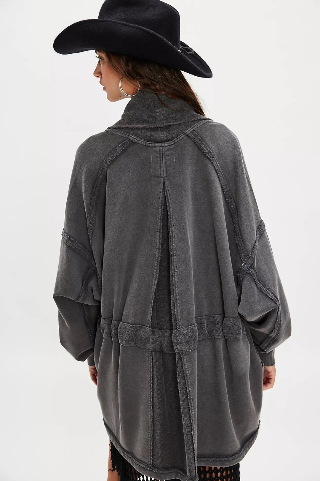 Free People | Boothbay Sweatshirt - Washed Black